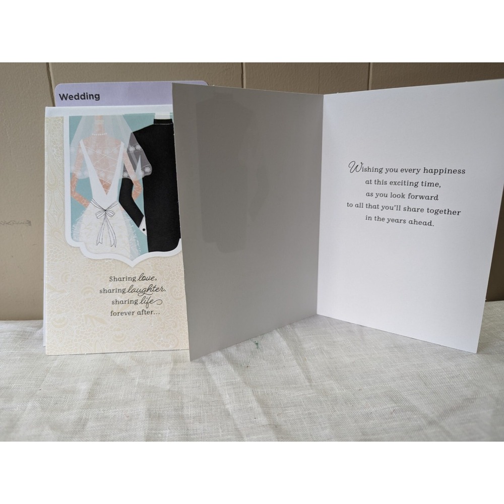 Wedding - Hallmark Heartline Card with Envelopes - Pack of 14 - Picture 1 of 1